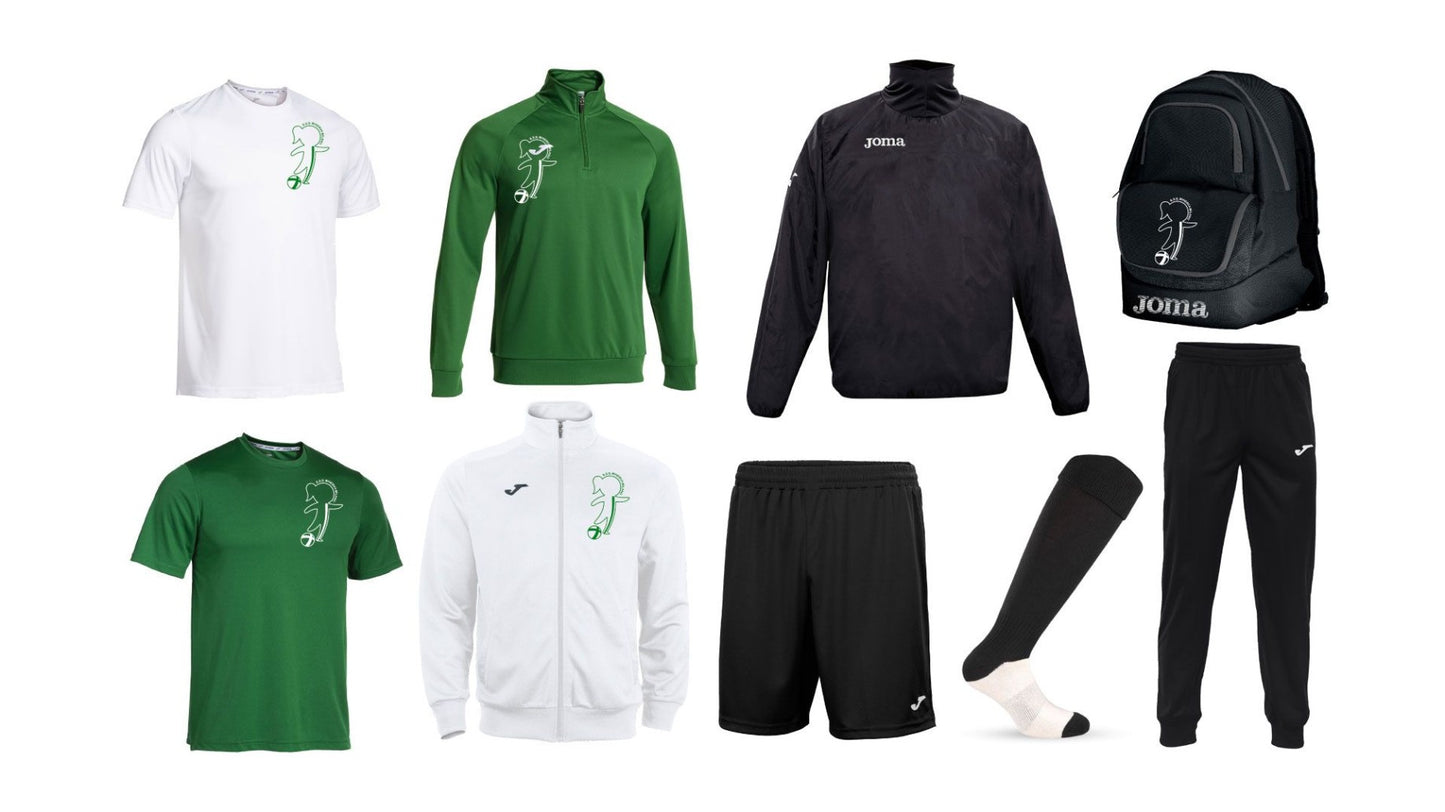 Kit Calcio Minerva con Zaino