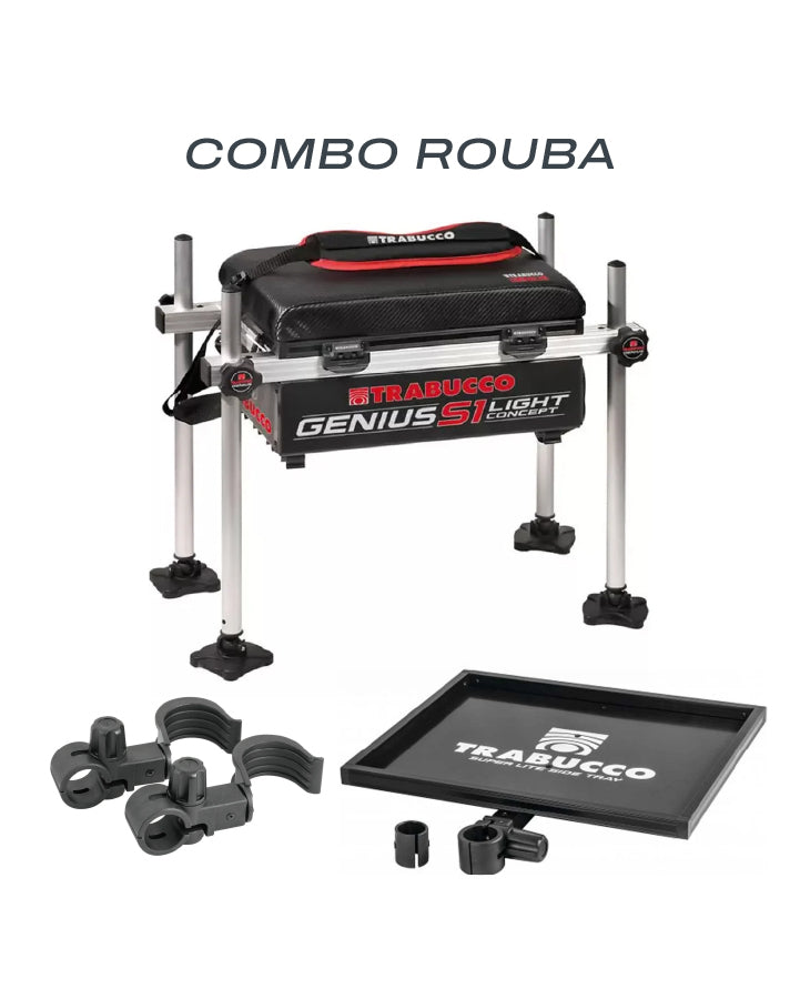 Combo Benchetto Genius Box S1 Light Roubaisienne and fixed